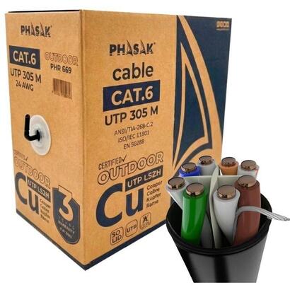 bobina-de-cable-rj45-utp-phasak-phr-669-cat6-305m-gris