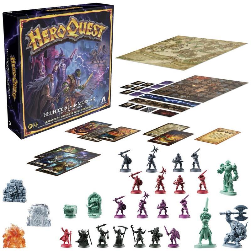 juego-de-mesa-hasbro-heroquest-wizards-of-morcar