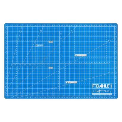 dahle-10691-plancha-de-corte-a3-30x45cm-5-capas-con-nucleo-resistente-al-corte-lineas-de-orientacion-azul