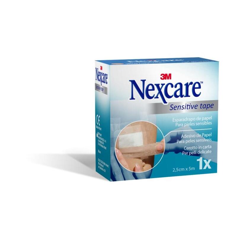 nexcare-sensitive-esparadrapo-25mm-x-5m-piel