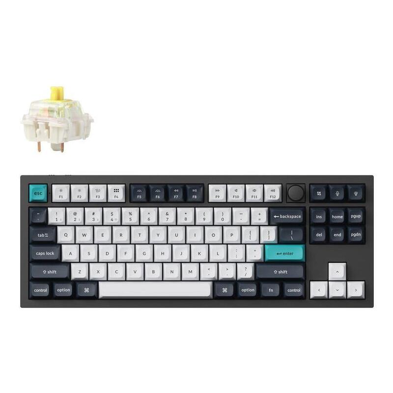 keychron-q3-max-80-tkl-banana-switch-carbon-black