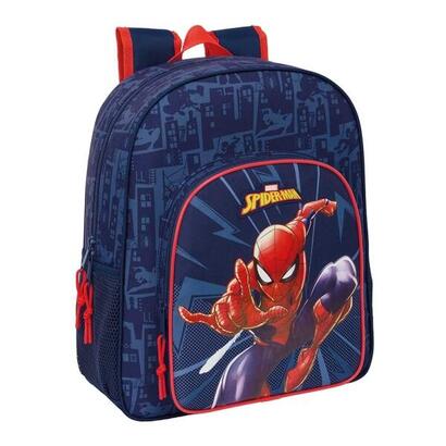 safta-spider-man-mochila-adaptable-a-carro-portabotellas-doble-tirador-en-cremallera-hombreras-ergonomicas