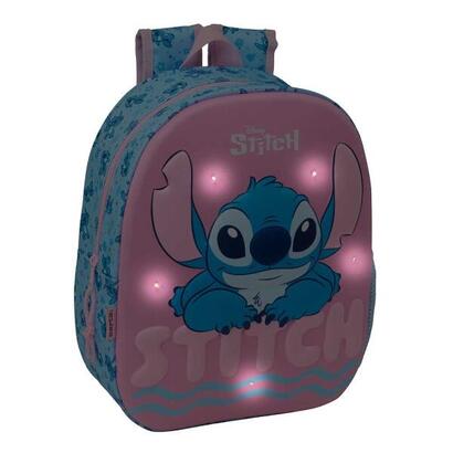 safta-stitch-mochila-3d-luces-led-hombreras-acolchadas-asa-superior-comoda-portabotellas-864l-