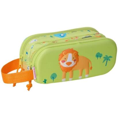 safta-leon-portatodo-cremallera-asa-lateral-verde-claro