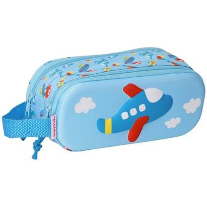 safta-avion-portatodo-cremallera-asa-lateral-azul-claro