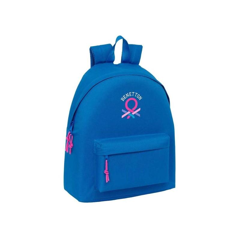 safta-benetton-basics-azulina-mochila-bolsillo-frontal-hombreras-acolchadas-doble-tirador-en-cremallera-asa-de