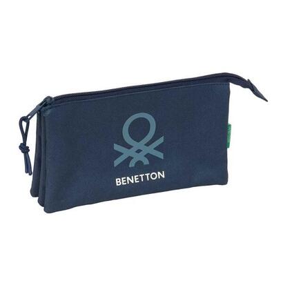 safta-benetton-basics-antracita-portatodo-3-compartimentos-con-cremalleras-bolsillo-interior-06l-220x30x120mm