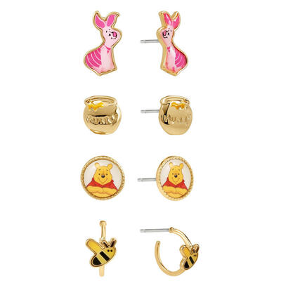 set-4-pendientes-winnie-the-pooh-disney