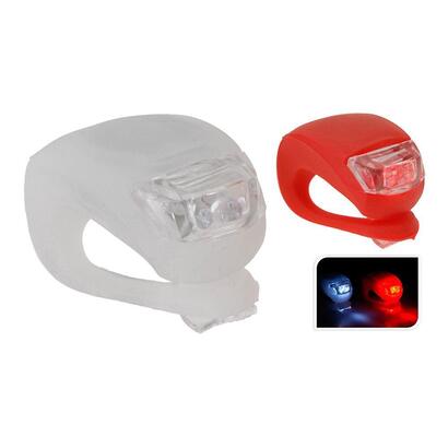 pack-de-3-unidades-conjunto-de-2-linternas-de-bicicleta-de-senalizacion-delantera-y-trasera-1-x-4lr1130-pilas-incluidas