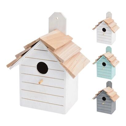 pack-de-2-unidades-casa-de-pajaros-de-madera-colores-surtidos-16-x-11-x-22-cm