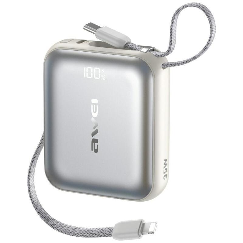 powerbank-as-181-35w-10000mah-kable-lightning-i-usb-c-srebrny