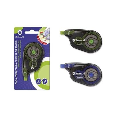 pack-de-24-unidades-bismark-twister-cinta-correctora-5mmx12m-cabezal-giratorio-perfecta-adherencia-al-papel-