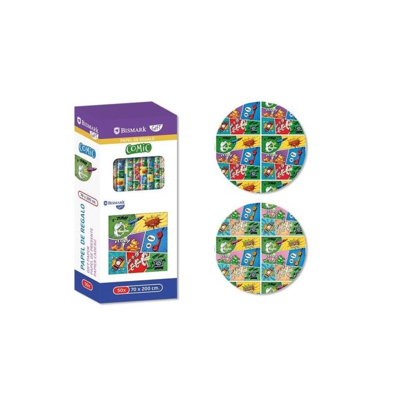 pack-de-50-unidades-bismark-comic-rollo-de-papel-regalo-medidas-70cmx200cm-2-disenos-diferentes