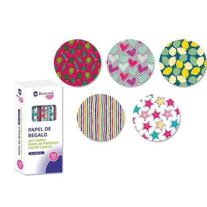 pack-de-50-unidades-bismark-moments-rollo-de-papel-regalo-medidas-70cmx200cm-5-disenos-diferentes