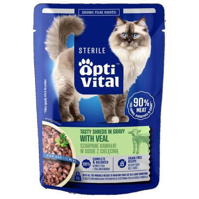 optivital-piezas-troceadas-para-gatos-esterilizados-con-ternera-en-salsa-85g