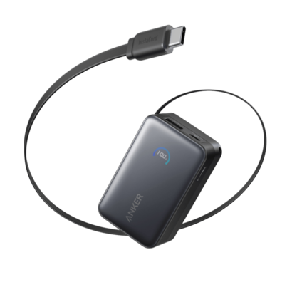 powerbank-anker-nano-10000-mah-45w-con-cable-usb-c-retractil