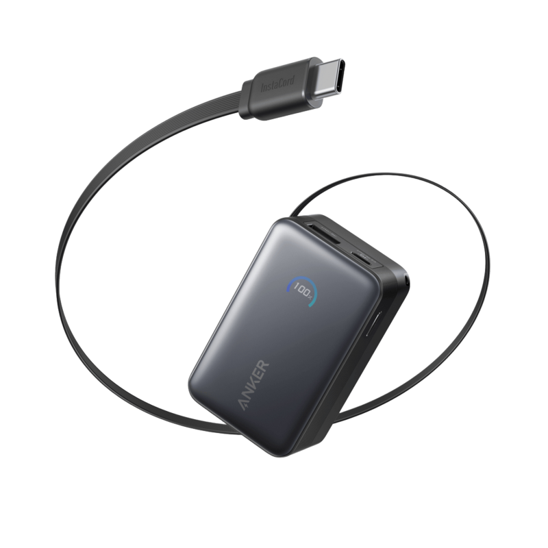 powerbank-anker-nano-10000-mah-45w-con-cable-usb-c-retractil