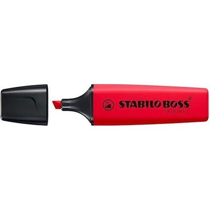 pack-de-10-unidades-stabilo-boss-70-rotulador-marcador-fluorescente-trazo-entre-2-y-5mm-recargable-tinta-con-base