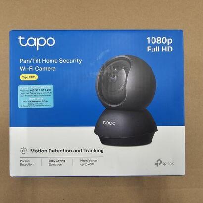 reacondicionado-outlet-grade-a-tp-link-camera-tapo-c201-wi-fi-indoor-pantilt-security-1080p-360-degrees-black-eu-8885020621952-o