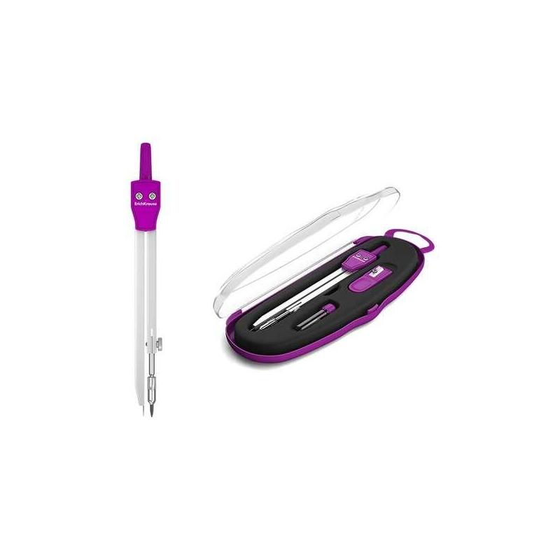 erichkrause-compases-metalicos-conjunto-de-instrumentos-school-135mm-radio-maximo-21-cm-incluye-afilador-y-mina-de