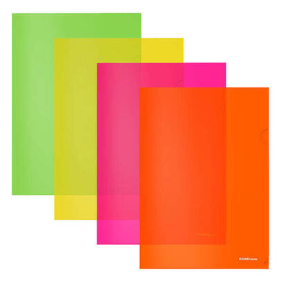 pack-de-12-unidades-erichkrause-dossiers-uaero-glossy-neon-a4-semitransparente-colores-surtidos