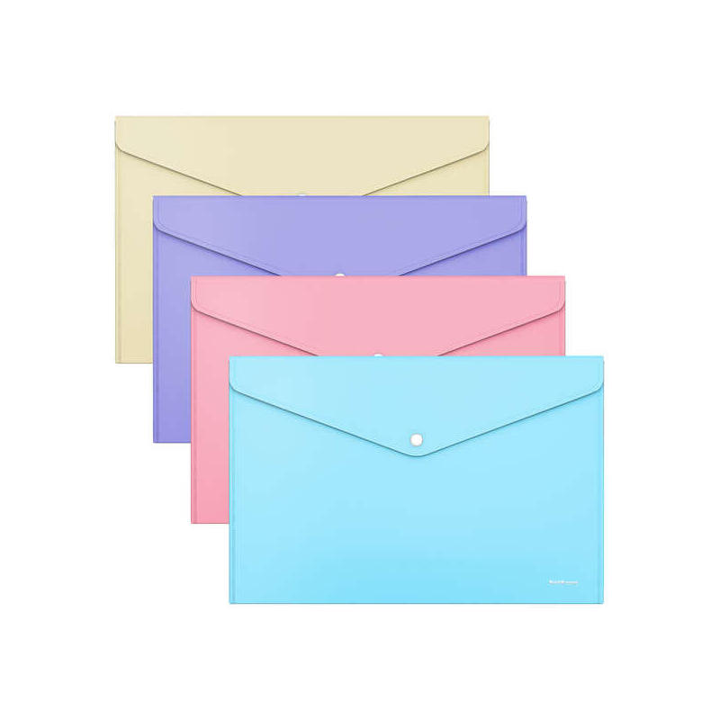 pack-de-12-unidades-erichkrause-sobres-glossy-pastel-tamaao-4-opaco-surtido-de-colores-surtido