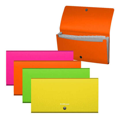 pack-de-4-unidades-erichkrause-clasificadores-matt-neon-12-fundas-tamaao-cheque-colores-surtidos