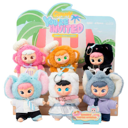 pack-de-6-unidades-muneco-llavero-sorpresa-blind-box-cimmy-you-re-invited-series-17cm-surtido