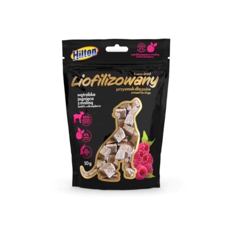delicias-liofilizadas-hilton-con-higado-de-cordero-y-frambuesa-para-perro-50g