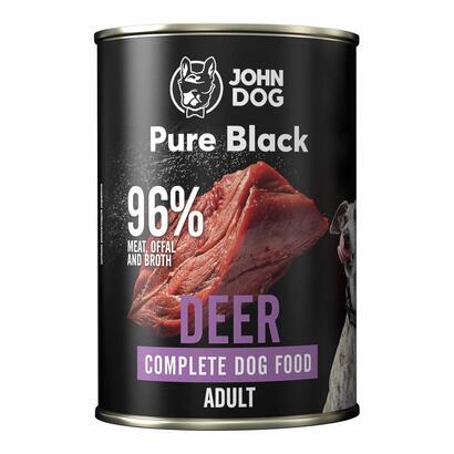 john-dog-pure-black-dorosly-jelen-karma-mokra-para-perro-400g