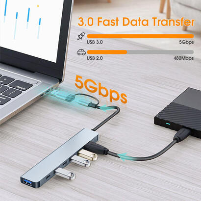 hub-usb-c-multipuerto-7-en-1-con-5-x-usb-3020-2-x-usbc-pd-60w