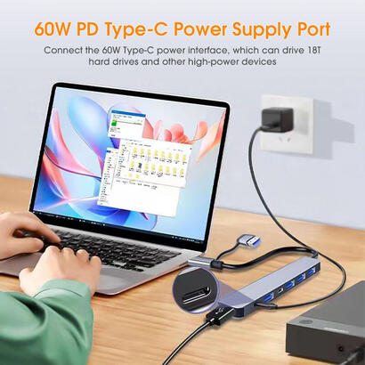 hub-usb-c-multipuerto-7-en-1-con-5-x-usb-3020-2-x-usbc-pd-60w