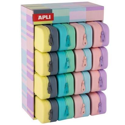 apli-estuche-de-silicona-bicolor-nordik-pastel-185x55x75mm-expositor-de-16-csurtidos