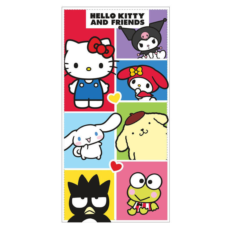 toalla-hello-kitty-and-friends-microfibra