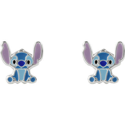 pendientes-stitch-disney-plata