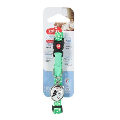 collar-para-gato-zolux-con-colgante-pajaro-chatouille-verde