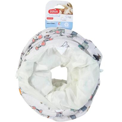 tunel-de-juguete-para-gatos-zolux-con-diseno-de-gato-y-ratones-chatouille-100-cm