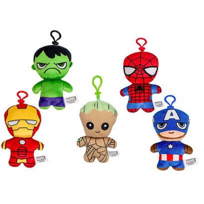pack-de-12-unidades-llavero-peluche-marvel-13cm