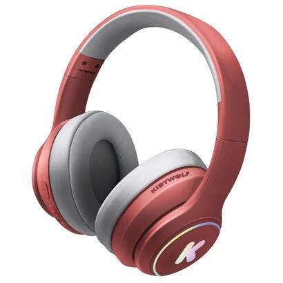 kidywolf-headphones-bluetooth-red