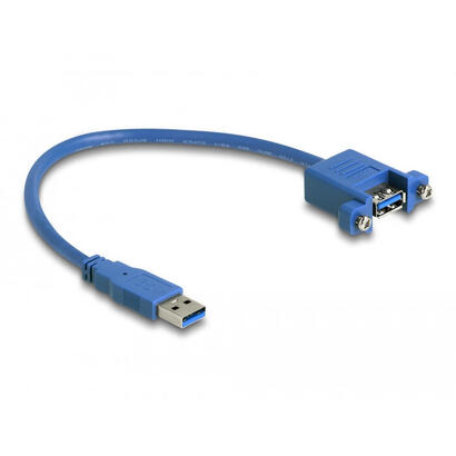 delock-cable-usb-30-a-mecker-usb-30-a-h-zum-einbau-25cm