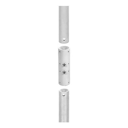 system-v-38mm-pole-2m-white