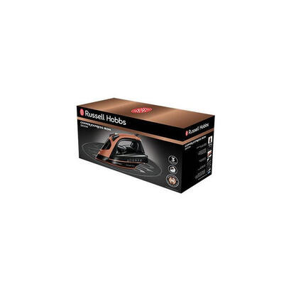 plancha-russell-hobbs-copper-express-vapor-seco-2600-w-negro-cobre