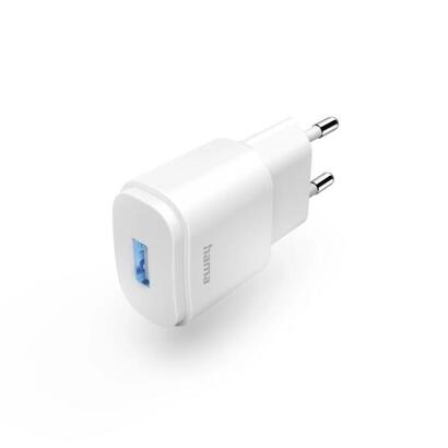 cargador-hama-de-pared-potencia-6w-usb-a-blanco