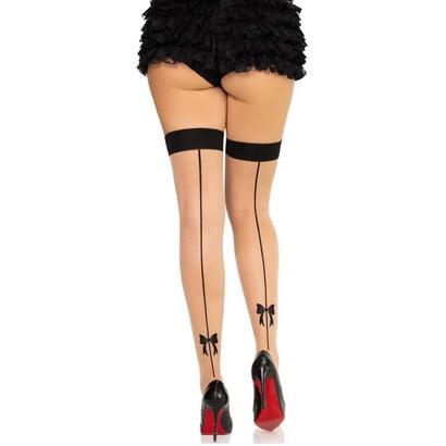 leg-avenue-1963-medias-de-spandex-con-costura-trasera-negro-talla-unica
