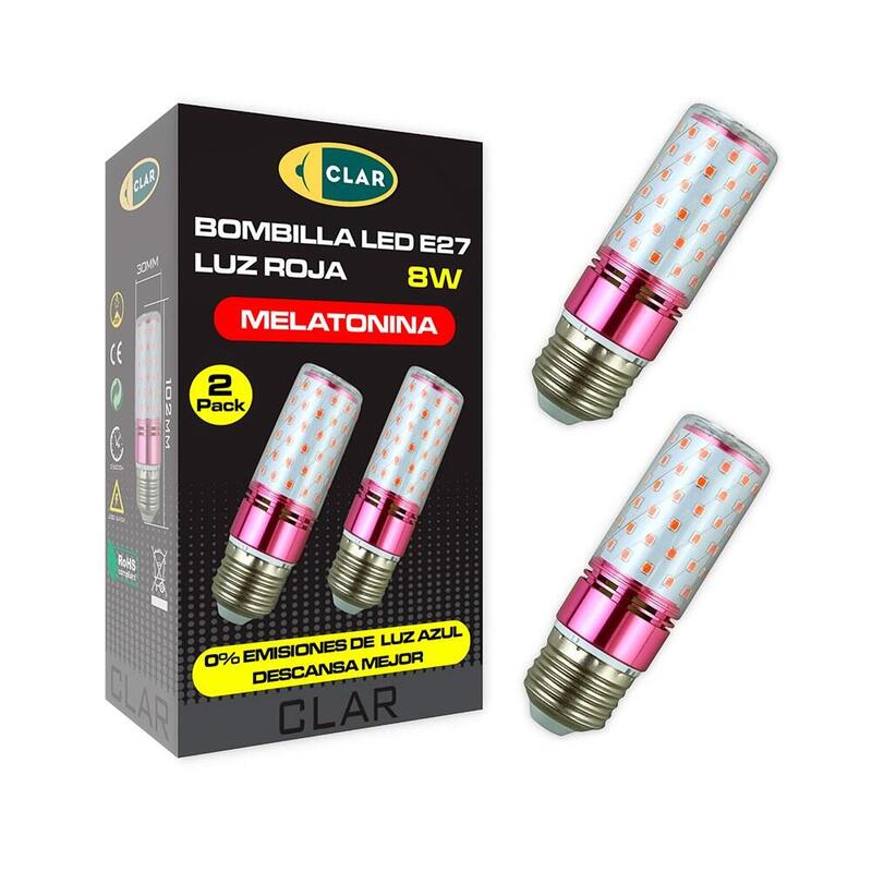 bombilla-tubular-roja-melatonina-e27-8-w-2-uds