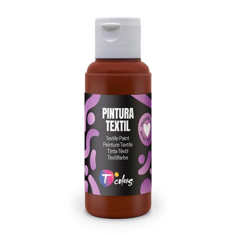 pack-de-5-unidades-pintura-textil-marron-80-ml