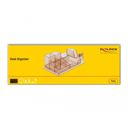 delock-schreibtisch-organizer-transparentee-marron