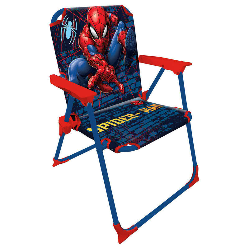 silla-plegable-spiderman-marvel