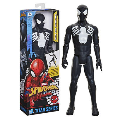 figura-black-suit-spiderman-titan-series-spider-man-marvel-30cm