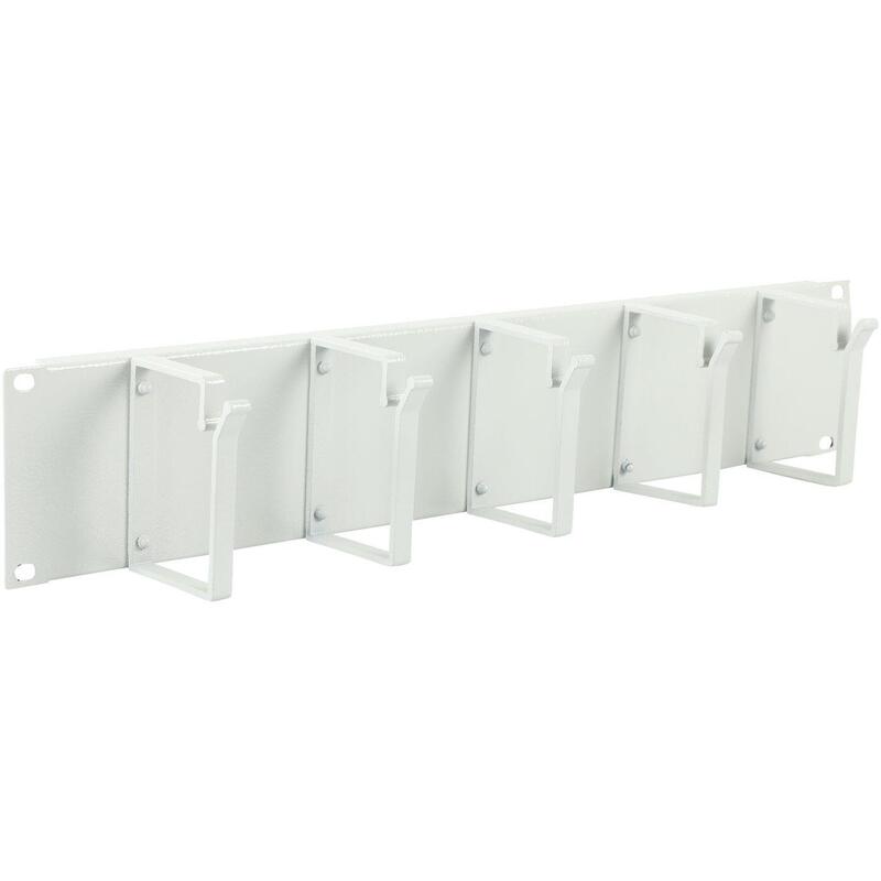 2u-19-cable-organizer-panel-5-hook-white